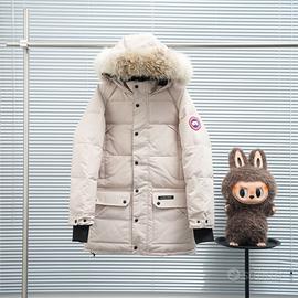 Parka lungo Canada Goose White Red Label /XL