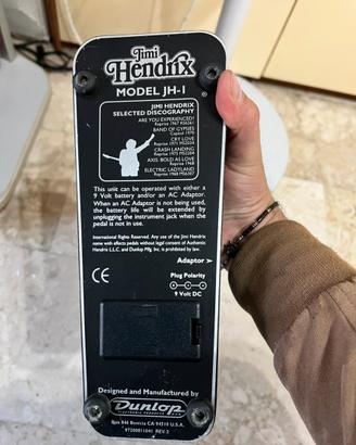 Pedale wah wah Jimi Hendrix chitarra elettrica