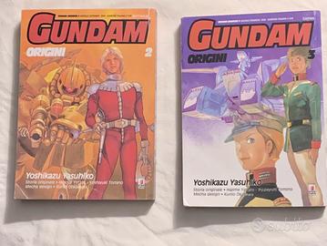 Gundam Origini n.2 e n.3 Anime Fumetto