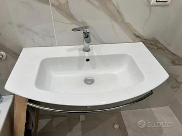 Lavabo GSI Norm 80×50 nuovo  portasciugamani