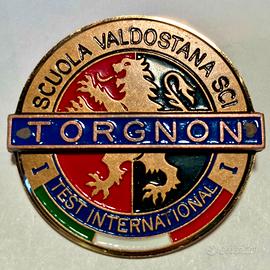 Distintivo Scuola Valdostana Sci - TORGNON