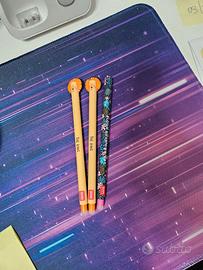 2 Penne Leone + Penna Flora Legami