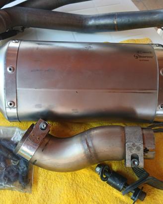 Marmitta Akrapovic completa per Hornet 2007/2012