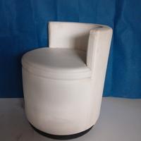 POLTRONA ROTONDA SIMILPELLE 