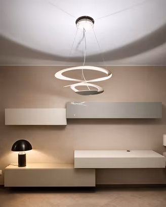 Parete attrezzata Lago Design 36e8 sospesa