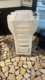 Carrello parrucchiera