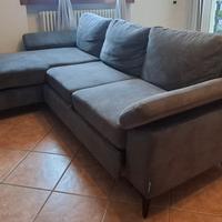 Divamo con penisola contenitore sx