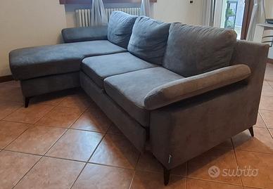 Divamo con penisola contenitore sx