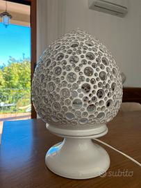 Lampada Pigna in ceramica artigianale
