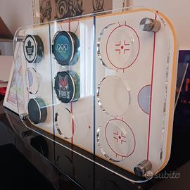 Porta dischi hockey ghiaccio da collezione Puck