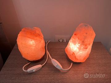 2 lampade di sale