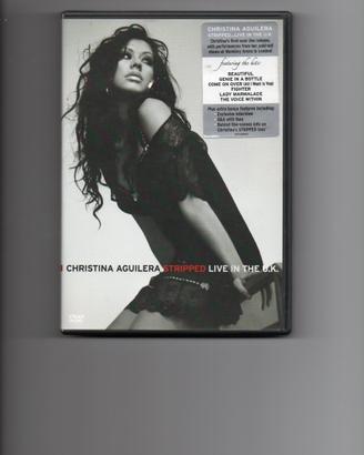 Christina Aguilera STRIPPED dvd originale