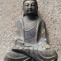 Statua scultura Buddha in resina