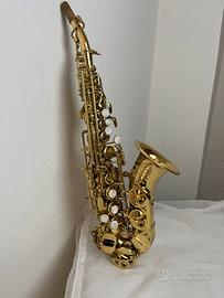 Sax Soprano Curvo Grassi SSPC800MKII