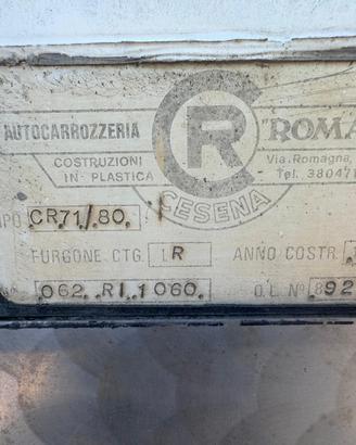 Rimorchio isotermico 18 epal romagna