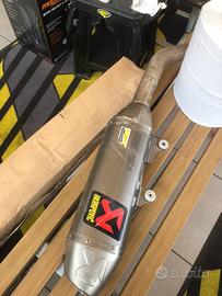 Akrapovic titanio completo ktm 4 tempi fino 2024