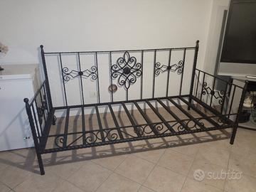 Divano letto ferro battuto