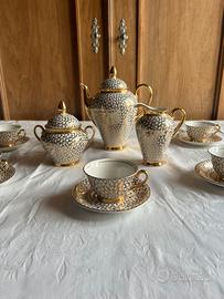 Servizio FURGA in porcellana e oro zecchino