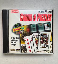 Cards And Puzzles 1995 CD Rom