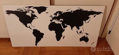 Pannello Cartina Mondo