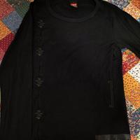 Maglia maniche lunghe Diesel nera