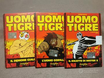 Lotto dvd Uomo Tigre, Kyashan, Asterix,  ecc