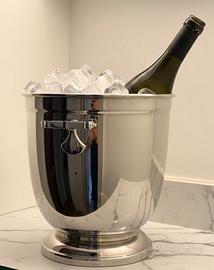 OLRI secchiello ghiaccio placcato argento