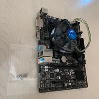 Scheda madre As-Rock H81M-DGS e ventola Intel