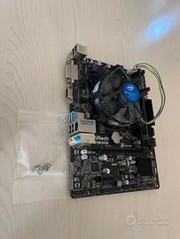 Scheda madre As-Rock H81M-DGS e ventola Intel