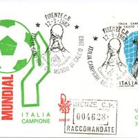 1982 / 1990 COPPA Mondo di  Calcio 3 BUSTE Venetia