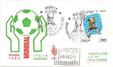 1982 / 1990 COPPA Mondo di  Calcio 3 BUSTE Venetia