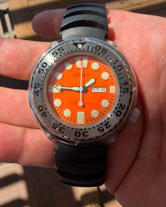 Orologio Seiko diver “Sawtooth” orange dial 2005