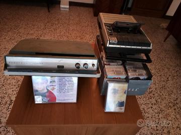 mangiadischi vintage e registratore 