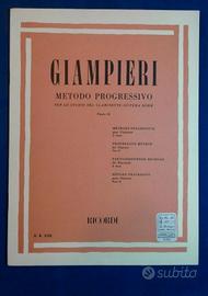 Giampieri Metodo Progressivo Clarinetto Bohem