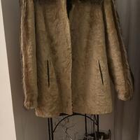 Pelliccia astrakan taglia M