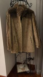 Pelliccia astrakan taglia M