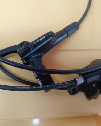 freni shimano MT 200 con dischi da 180 mm