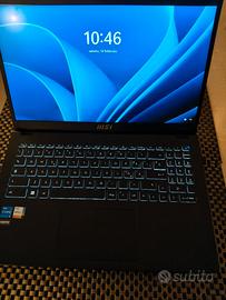 Notebook MSI  Modern 15 B12M-089IT- Intel I5-1235U