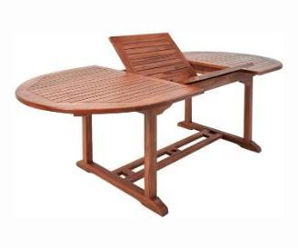 TAVOLO DA GIARDINO IN LEGNO ESTENSIBILE