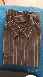 L'antica Camiceria Camicia da uomo XL a righe