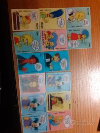 14 SIMPSON olografiche o figurine lenticolari 