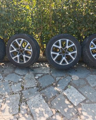 CERCHI ORIGINALI FIAT 17 CON GOMME 4 S