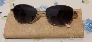 Occhiali da sole vintage Four eyes argentati e ma