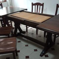 Tavolo fratino cm 180×100h76 allungabile cm 360 