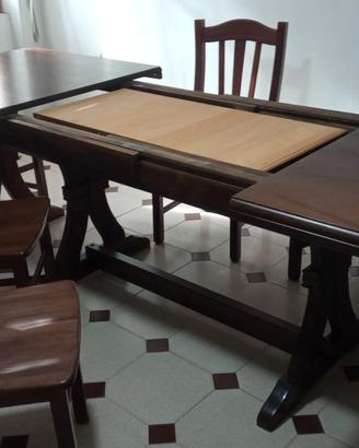 Tavolo fratino cm 180×100h76 allungabile cm 360 