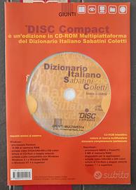 Disc dizionario italiano Sabatini Coletti