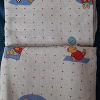 Num.2 copriletto singolo in cotone Winnie The Pooh