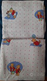 Num.2 copriletto singolo in cotone Winnie The Pooh