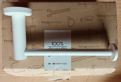 Fima Carlo Frattini F6005T/1GBS Portarotolo bianco