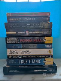 Lotto 10 Libri Thriller, Avventure & Mistery